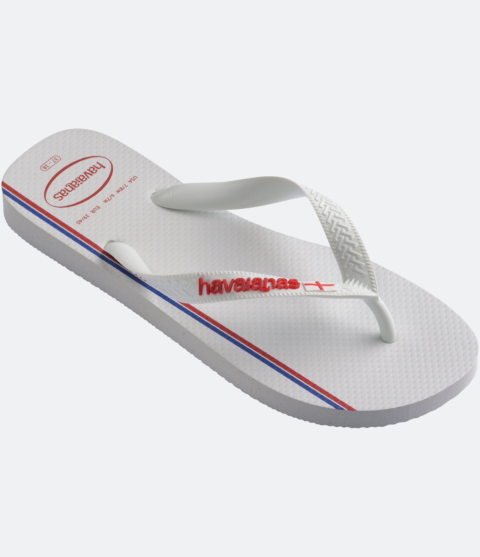 Chinelo Havaianas Tradicional Nações Inglaterra Branco 2
