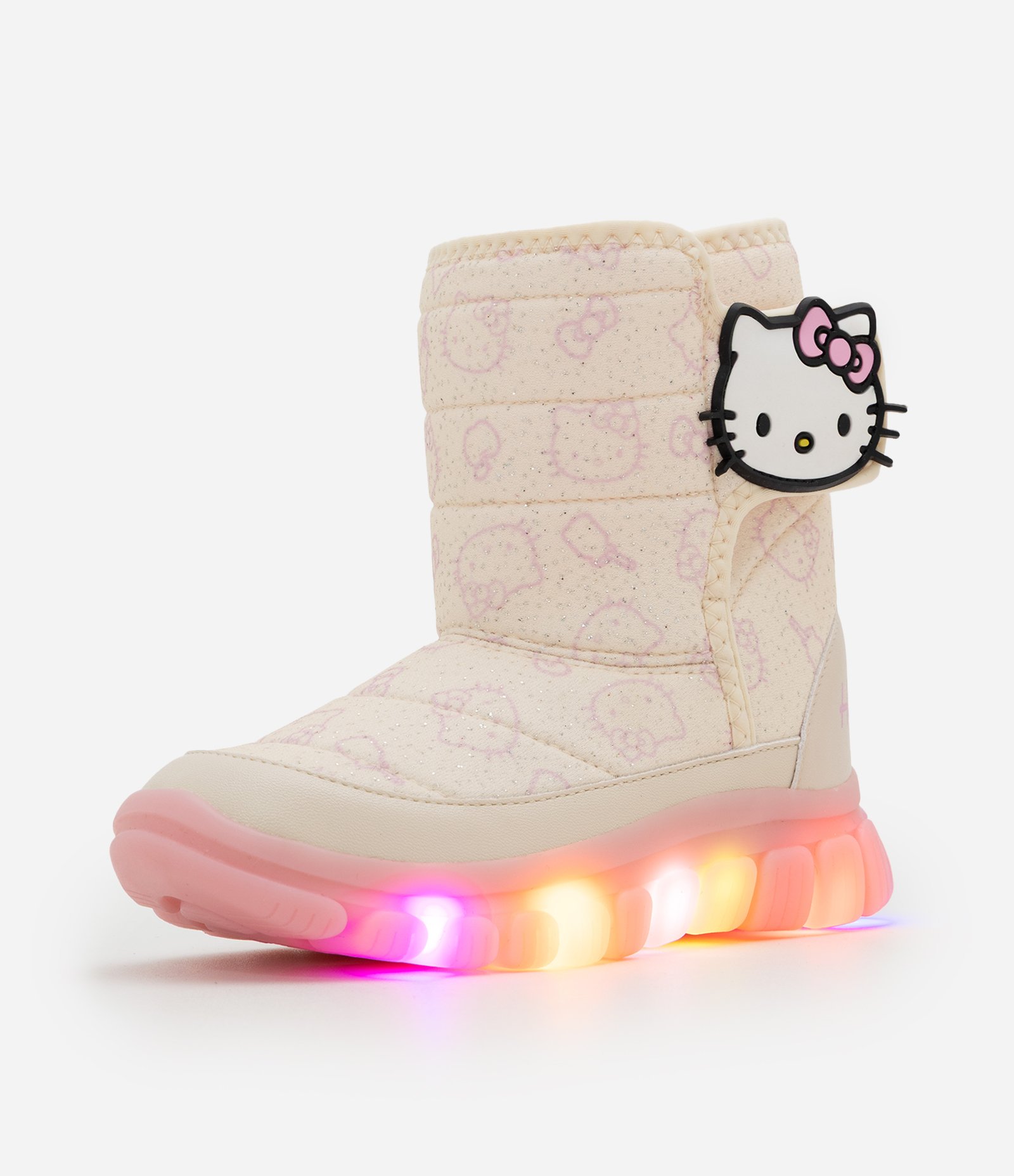 Bota Infantil Hello Kitty com LED - Tam 20 ao 27 Rosa 1