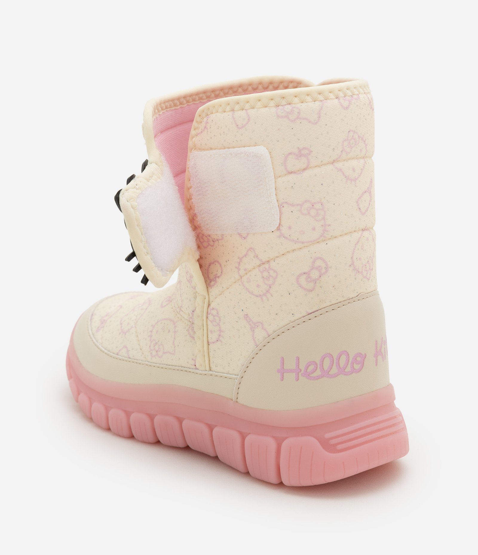 Bota Infantil Hello Kitty com LED - Tam 20 ao 27 Rosa 3