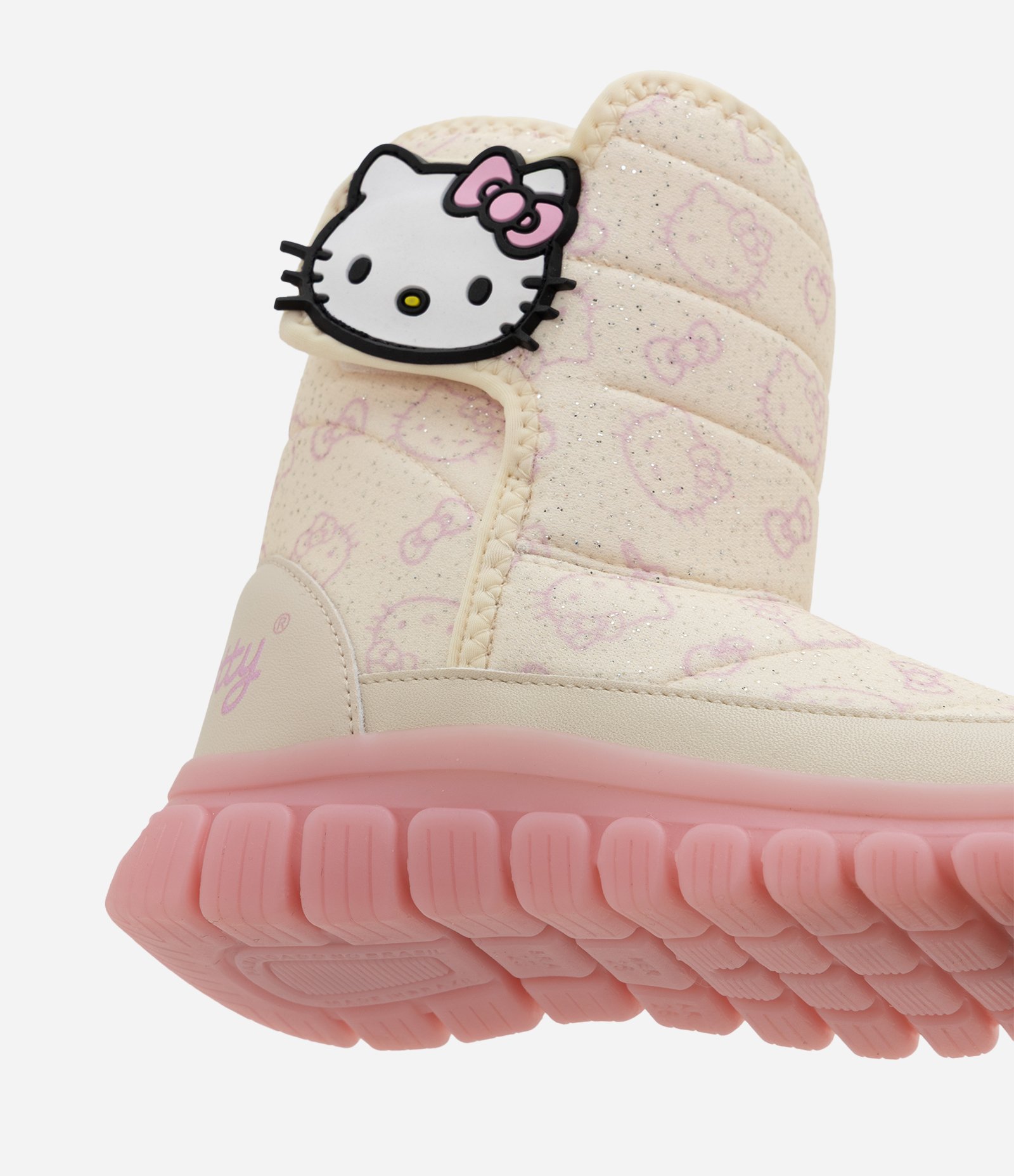 Bota Infantil Hello Kitty com LED - Tam 20 ao 27 Rosa 4