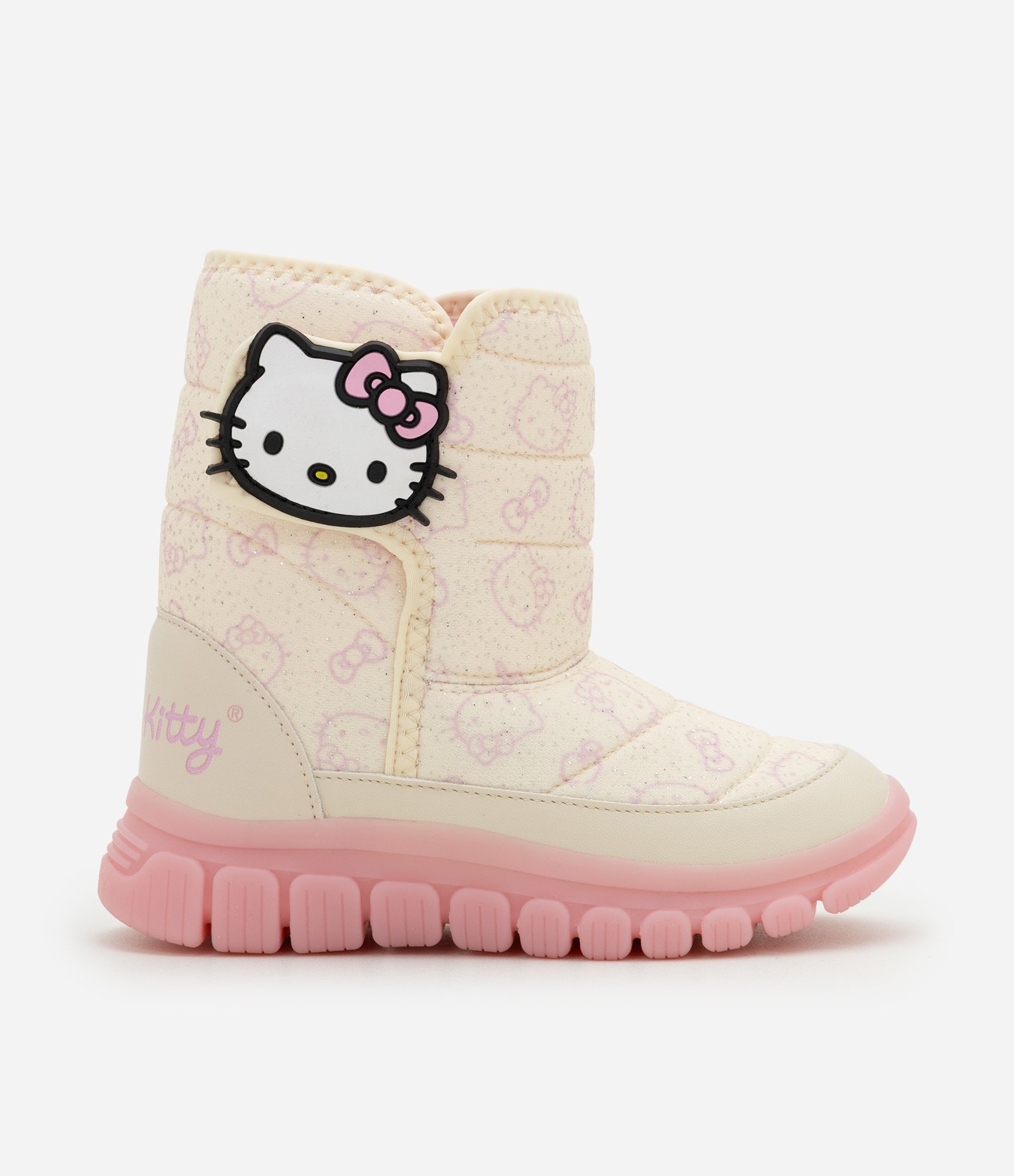 Bota Infantil Hello Kitty com LED - Tam 20 ao 27 Rosa 6