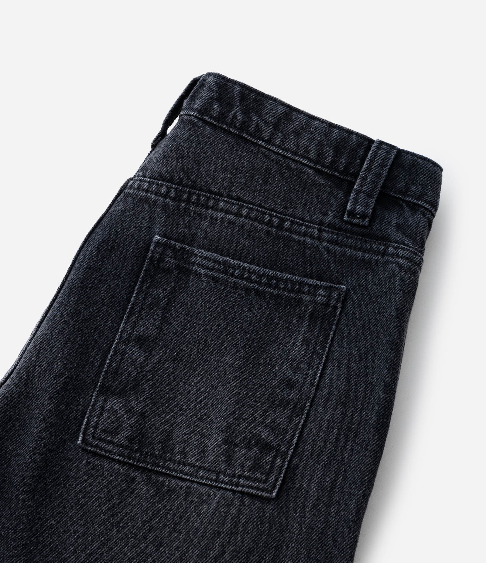 Calça Infantil Super Baggy em Jeans com Corrente – Tam 5 a 14 Anos Preto 8