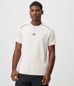 Camiseta Esportiva Dry com Manga Raglan