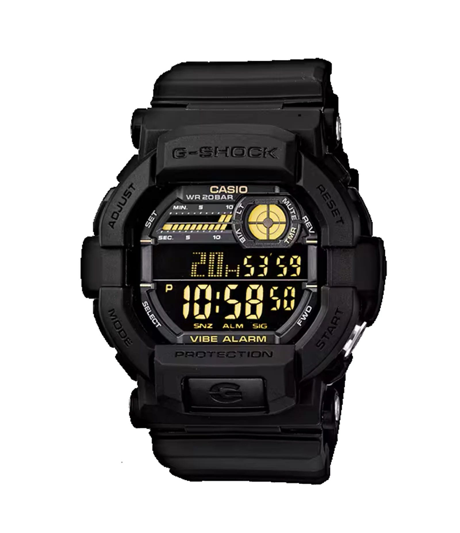 Relógio Digital Casio Resina GD 350 1BDR Preto 1