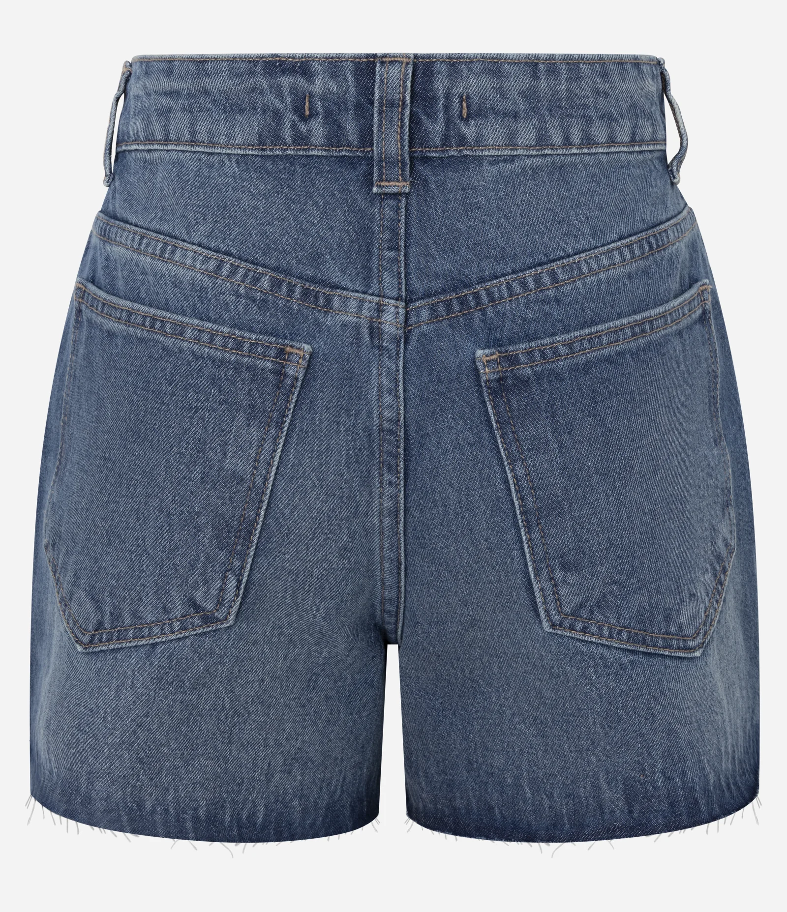 Short Midi em Jeans com Cintura Média Azul 5