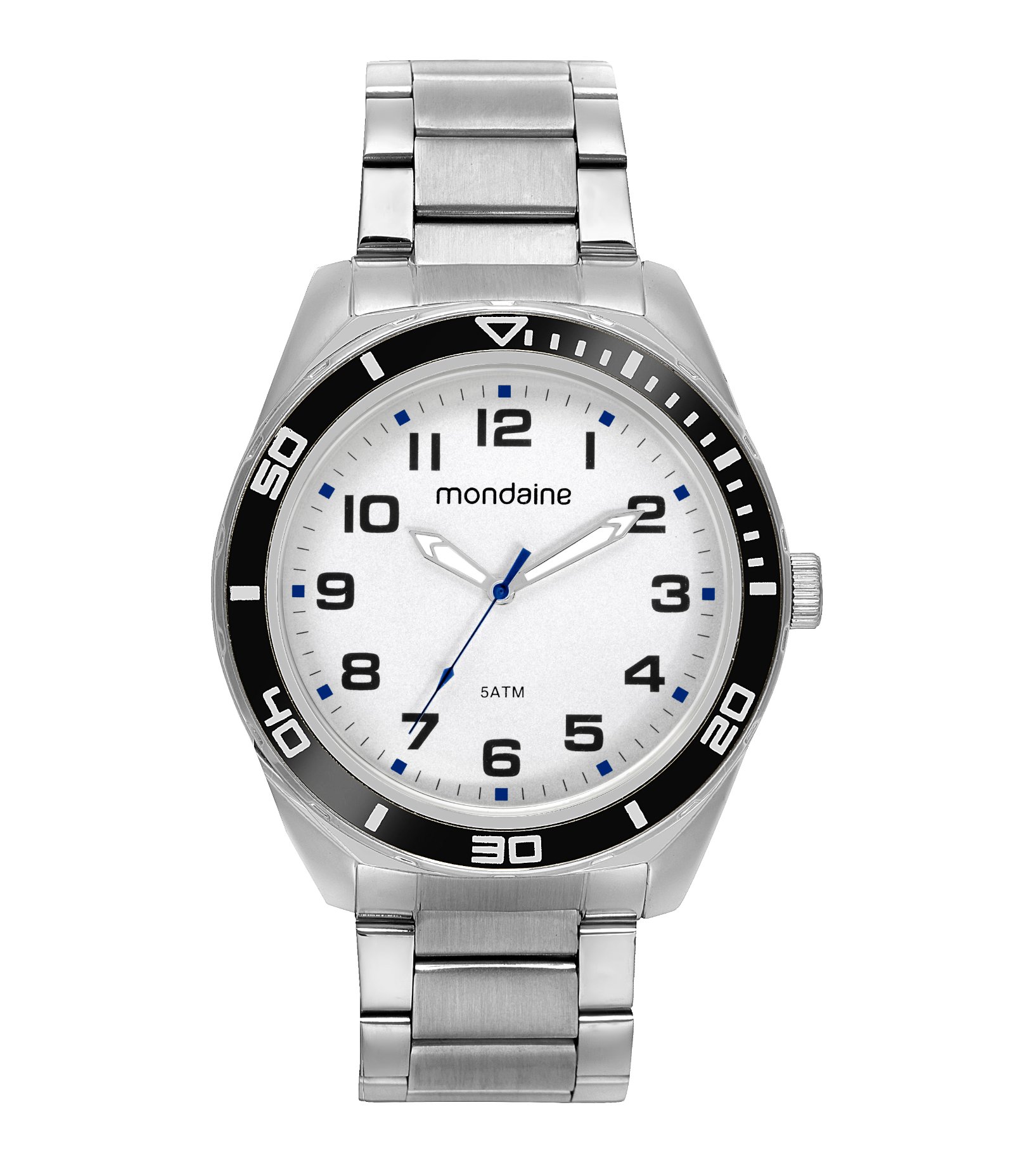 Relógio Analógico Mondaine em Aço 32656G0MVNE2 Prata 1