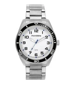Relógio Analógico Mondaine em Aço 32656G0MVNE2