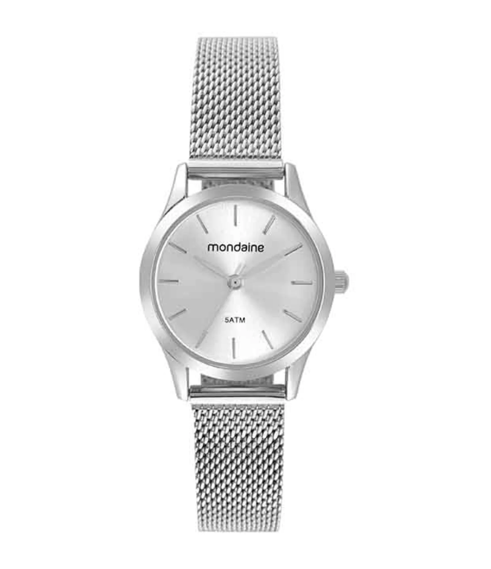 Relógio Analógico Mondaine em Aço 32729L0MKNE2K1 Prata 1