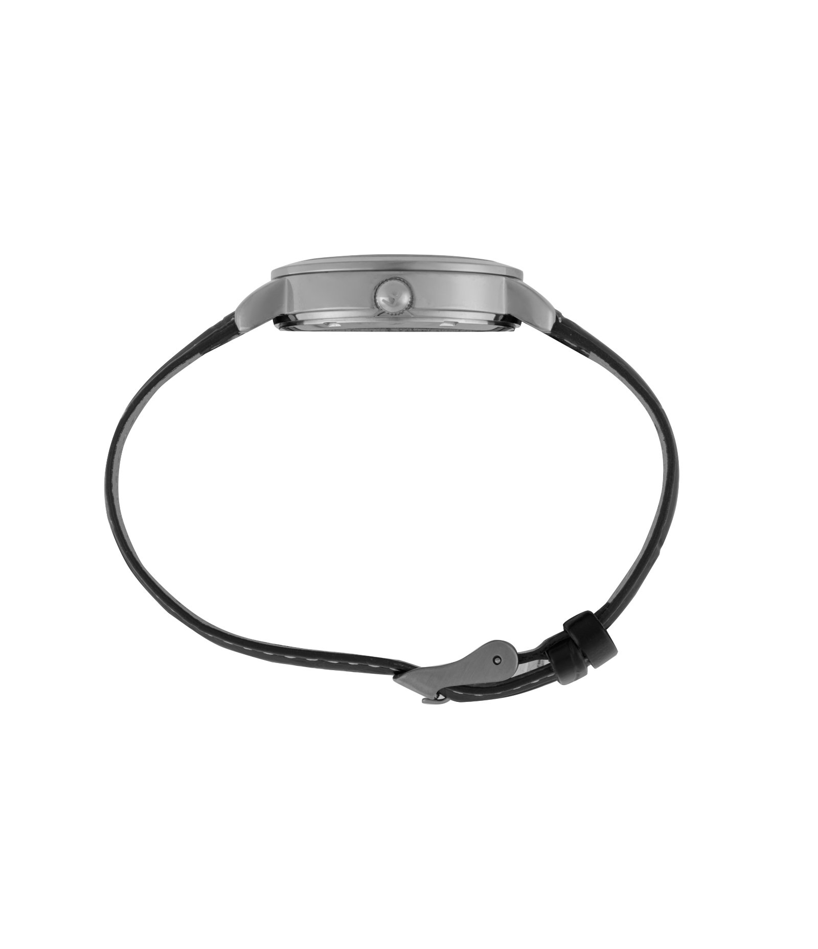 Relógio Analógico Mondaine em Couro Sintético 99756L0MVNH2 Preto 3