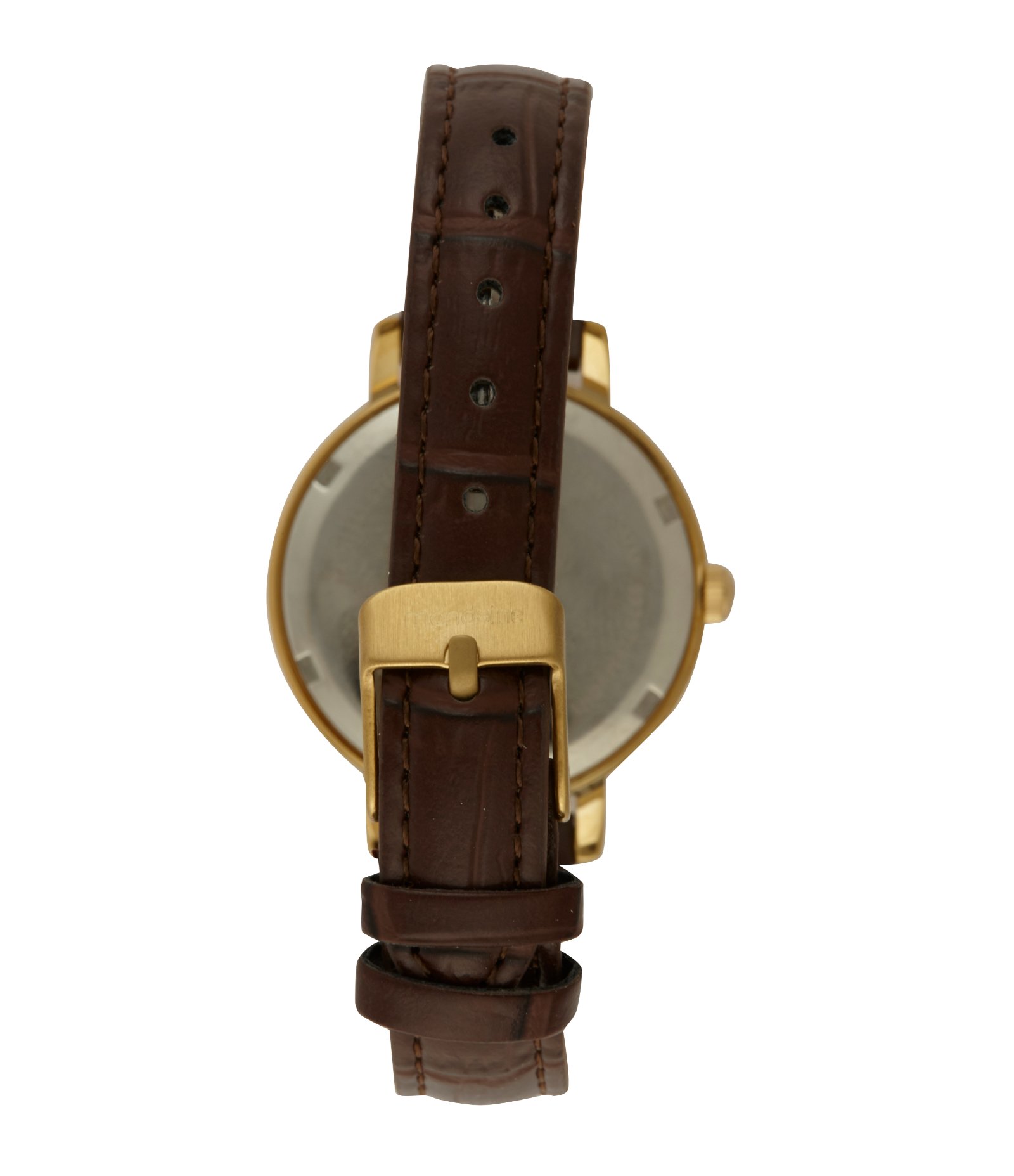 Relogios Analógico Mondaine em Couro Sintético 99757LPMVDH3 Marrom 4