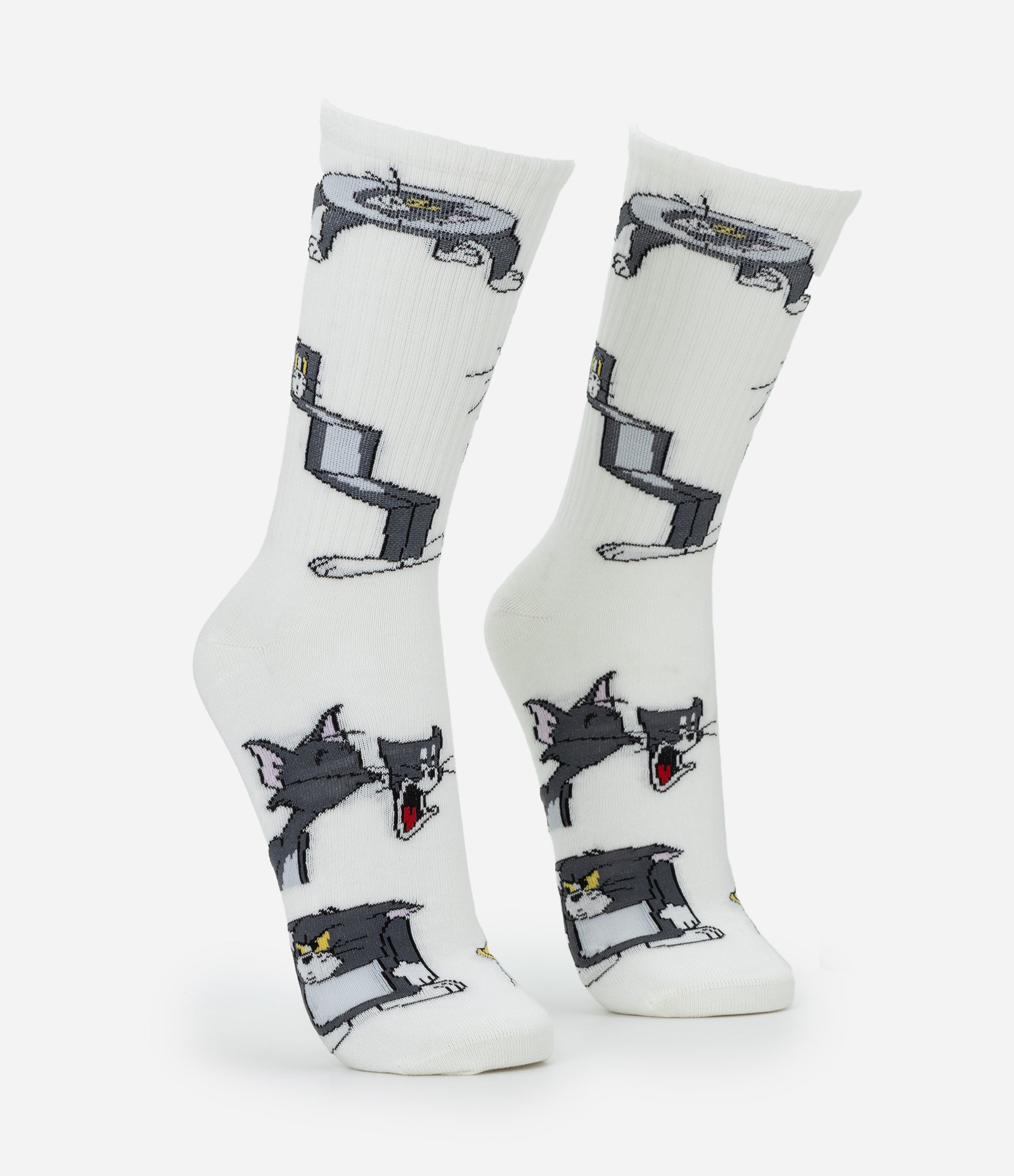 Meia Cano Longo do Tom Branco 2