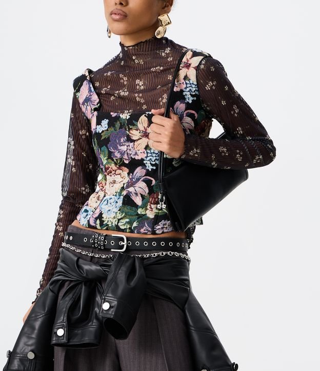 LOHEN】 SHEER JACQUARD CROPPED BLOUSE トップス 26SS LOHEN SHEER