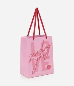 Embalagem de Presente Pequena com Lettering Sending You