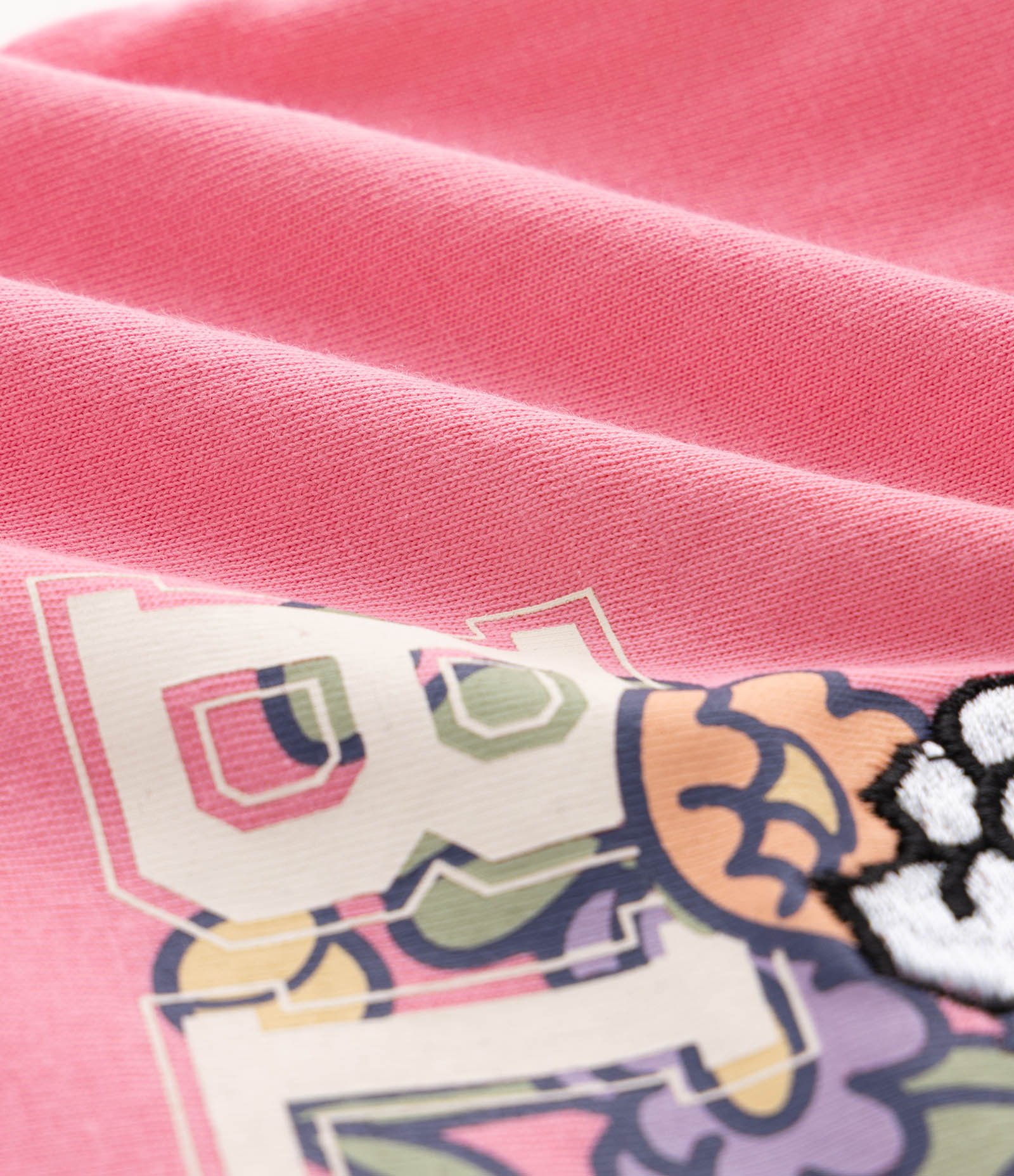 Camiseta Infantil Meia Malha Com Pelinhos - Tam 1  a 8 Anos Rosa 4
