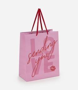 Embalagem de Presente Média com Lettering Sending You