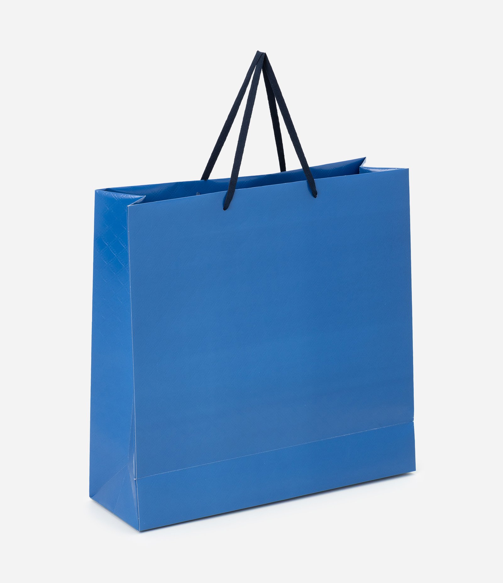 Embalagem de Presente Grande com Gofragem Azul 1