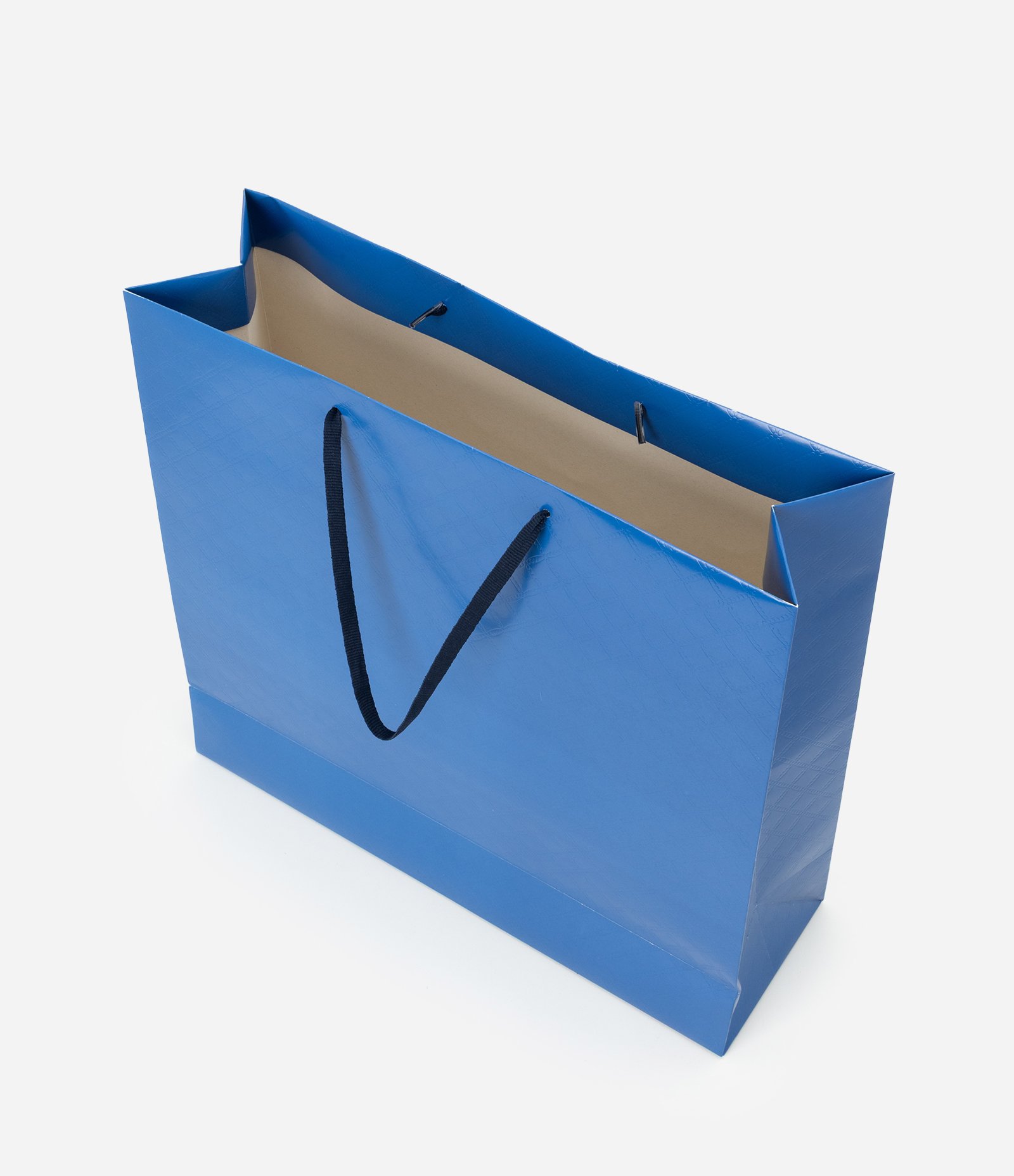 Embalagem de Presente Grande com Gofragem Azul 2
