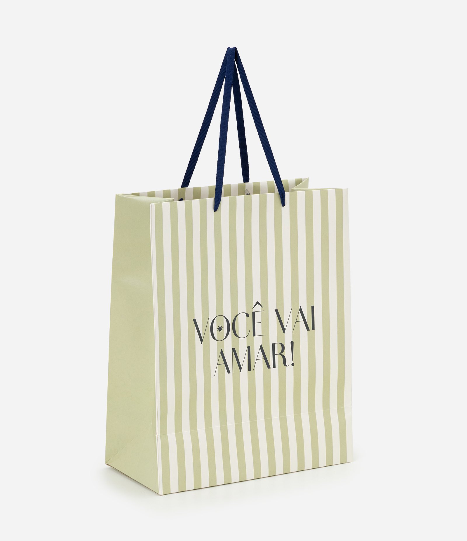 Embalagem de Presente Média com Lettering Você Vai Amar Verde 1