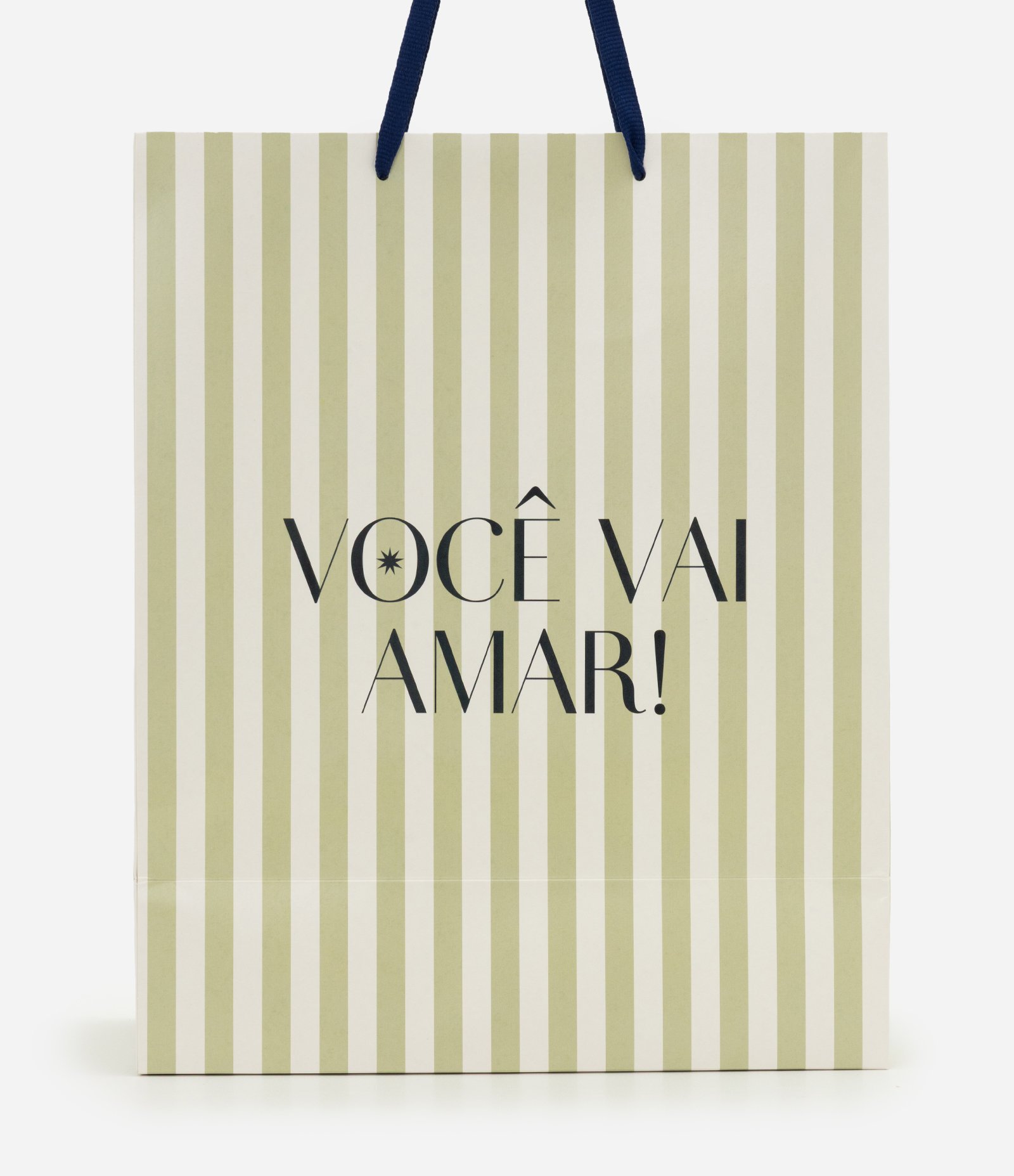 Embalagem de Presente Média com Lettering Você Vai Amar Verde 2