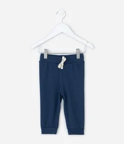 Calça Infantil com Cordão Decorativo – Tam 0 a 18 Meses