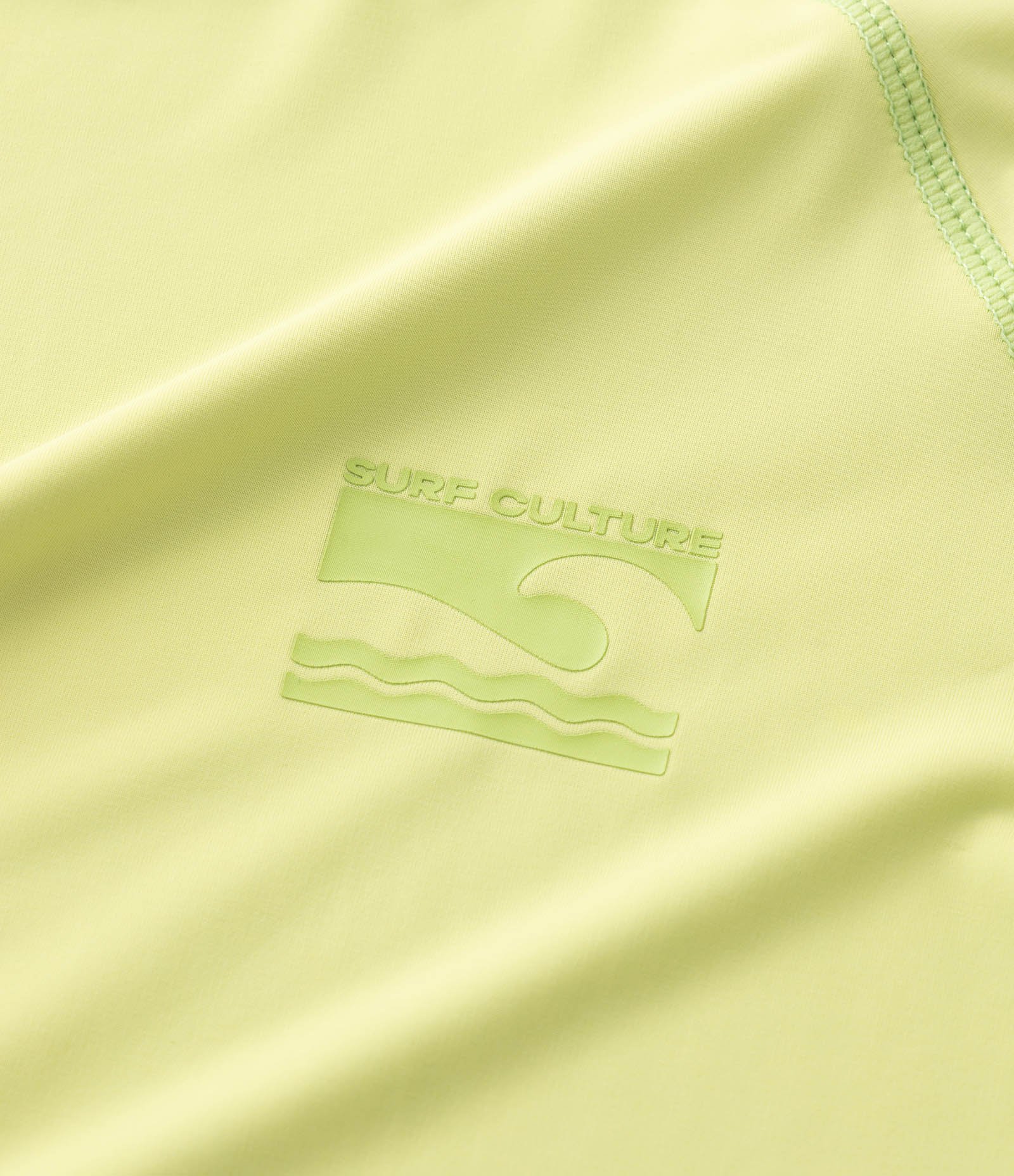 Camiseta de Praia Infantil com Proteção UV - Tam 5 a 16 Anos Verde Siciliano 4