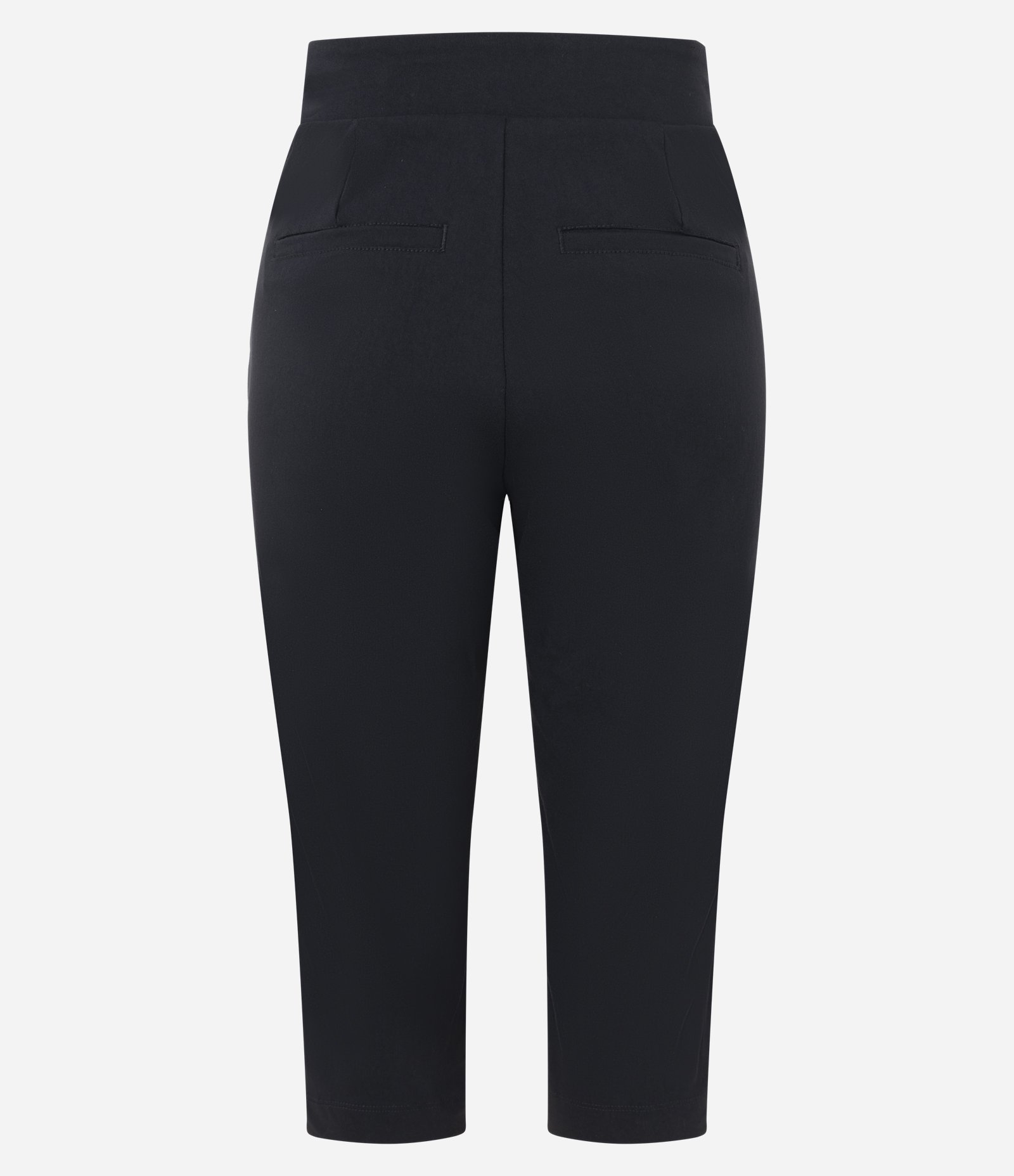 Calça Capri Básica em Bengaline Preto 7