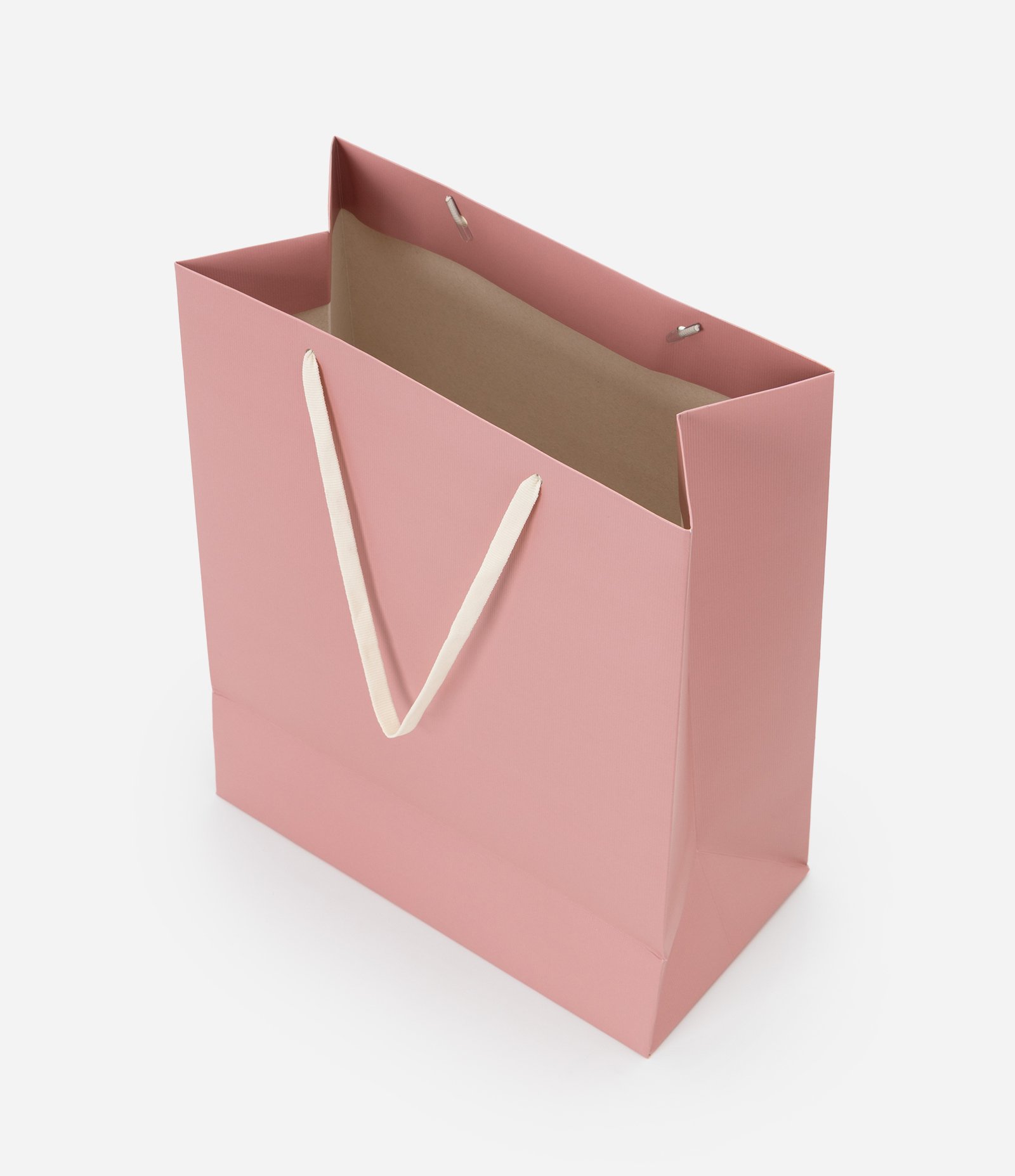 Embalagem de Presente Média com Textura Rosa 3