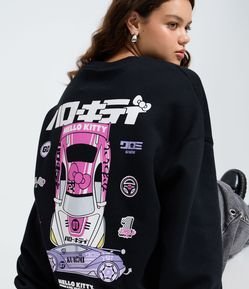 Moletom com Estampa Hello Kitty Corrida