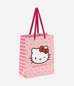 Embalagem de Presente Pequena com Estampa Hello Kitty