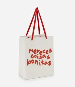 Embalagem de Presente Pequena com Lettering