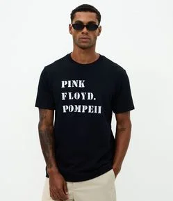 Camiseta Comfort Manga Curta Pink Floyd Pompeii