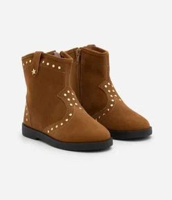 Bota Infantil Western com Tachinhas - Tam 18 ao 25