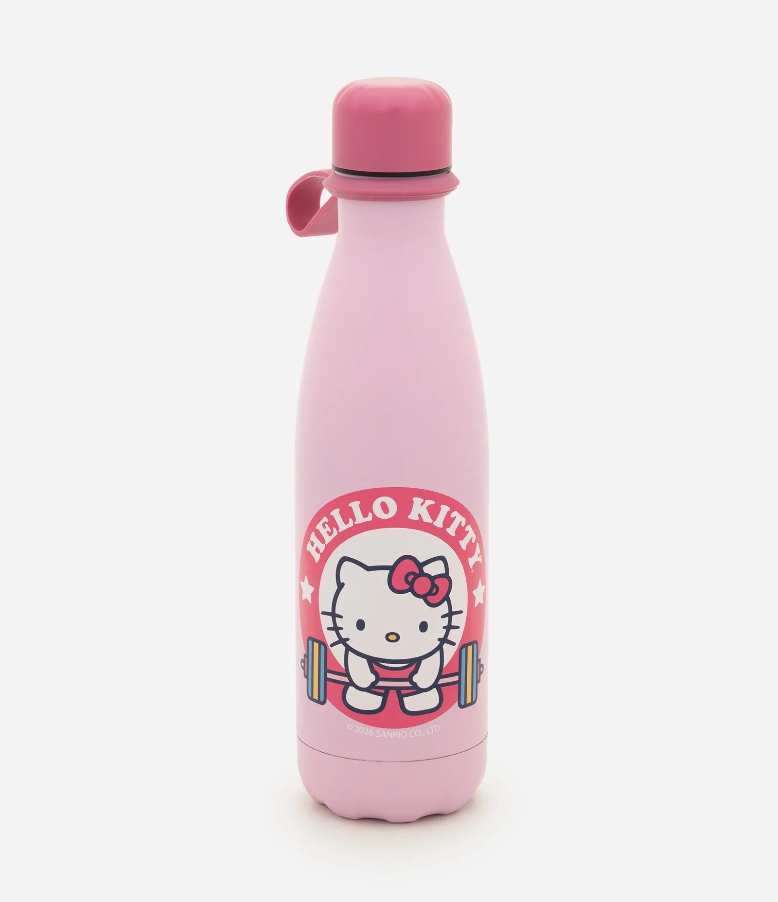 Garrafa em Aço Inoxidável com Estampa Hello Kitty Rosa 1