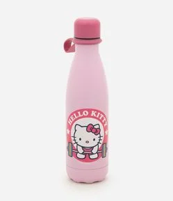 Garrafa em Aço Inoxidável com Estampa Hello Kitty 750ml