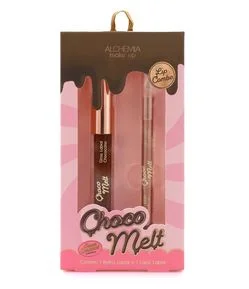 Lip Combo com 1 Gloss Labial e 1 Lapis Labial  Choco Melt Alchemia