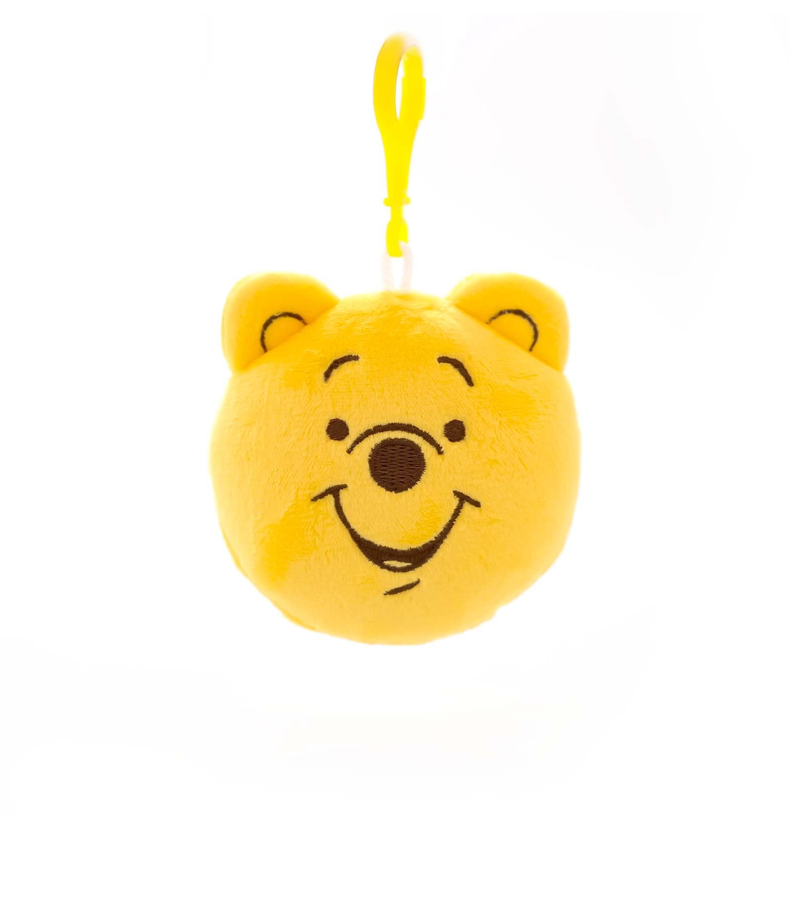 Espelho Portátil com Capa Apeluciada e Mosquetão Ursinho Pooh U 4