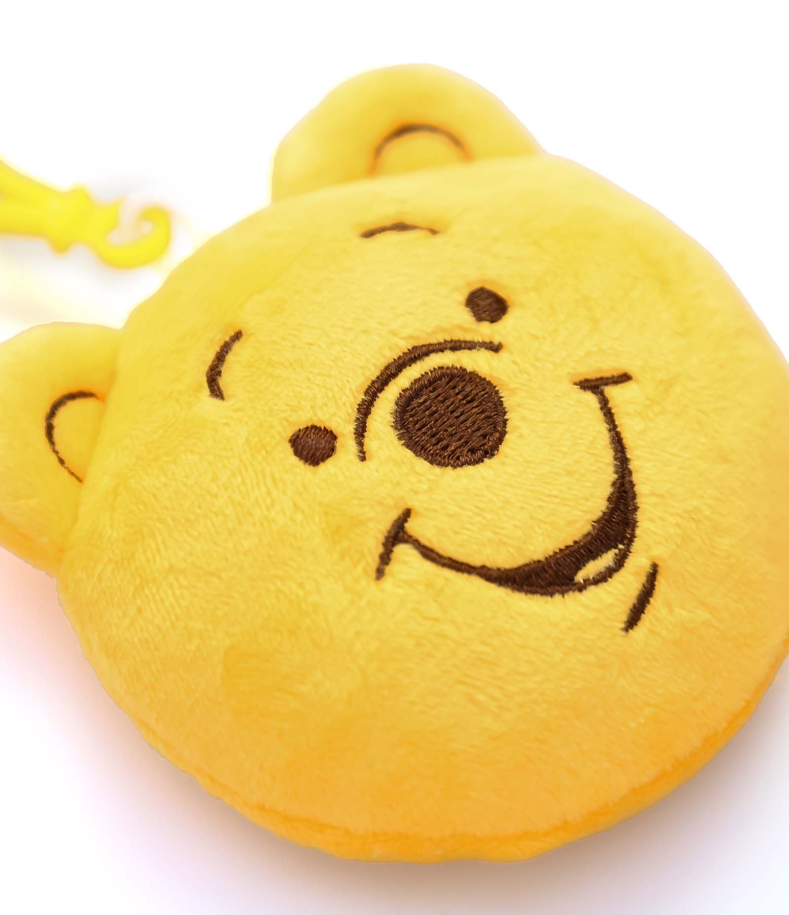 Espelho Portátil com Capa Apeluciada e Mosquetão Ursinho Pooh U 6