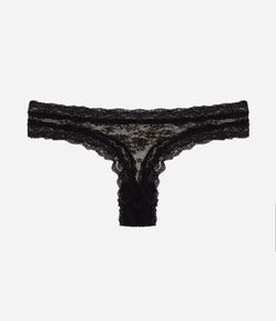 Calcinha Biquíni Fio em Laise com Emabalgem Presenteável