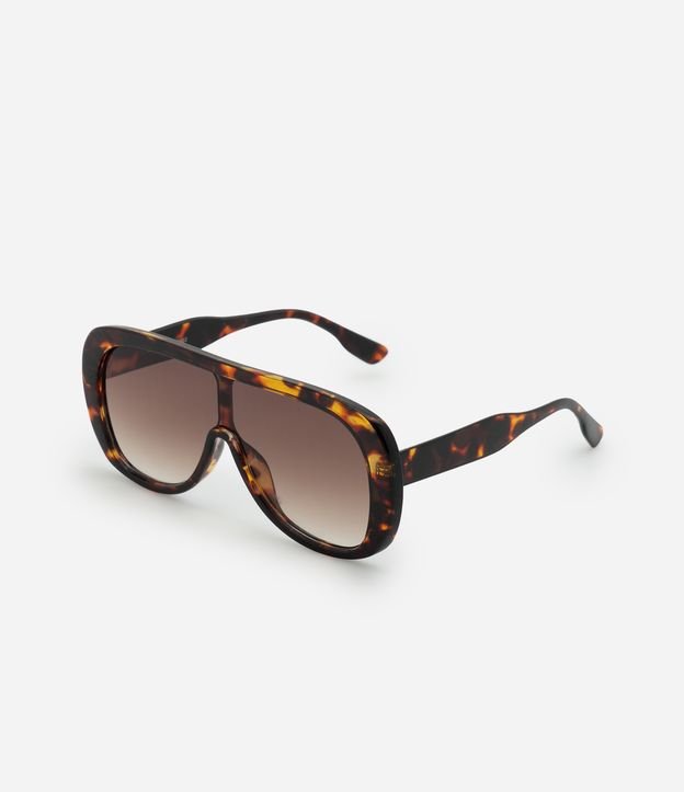 Óculos de Sol Máscara com Lentes Amplas