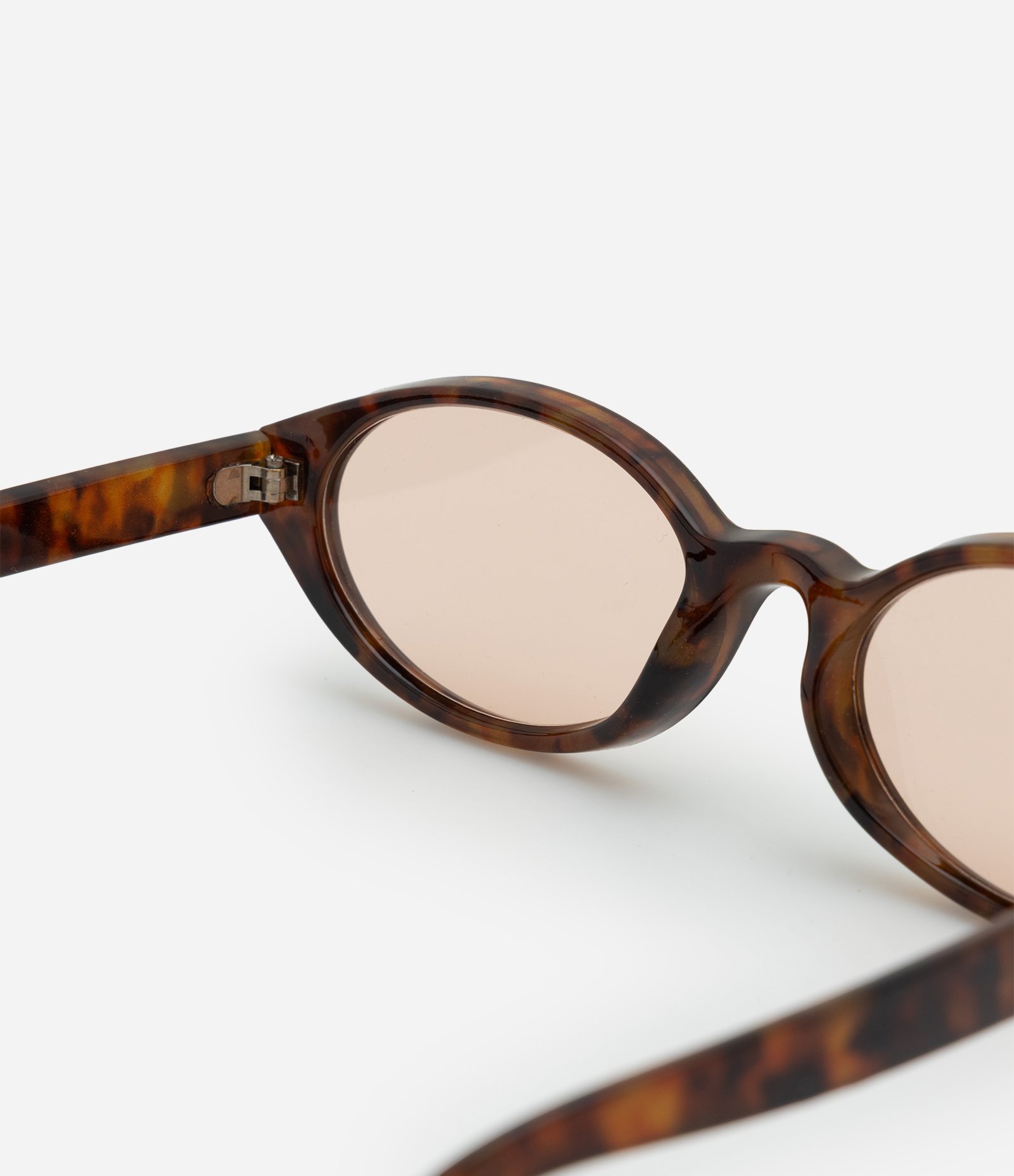 Óculos de Sol Redondo com Estampa Animal Print Marrom 3