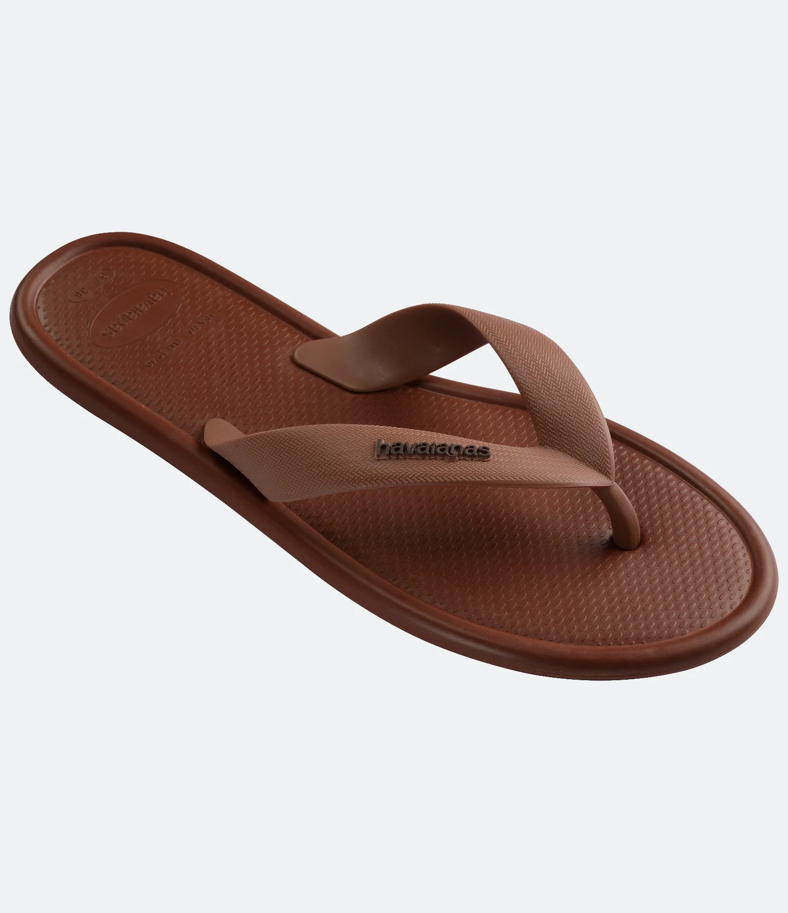 Chinelo Havaianas com Acabamento Fosco Marrom 2