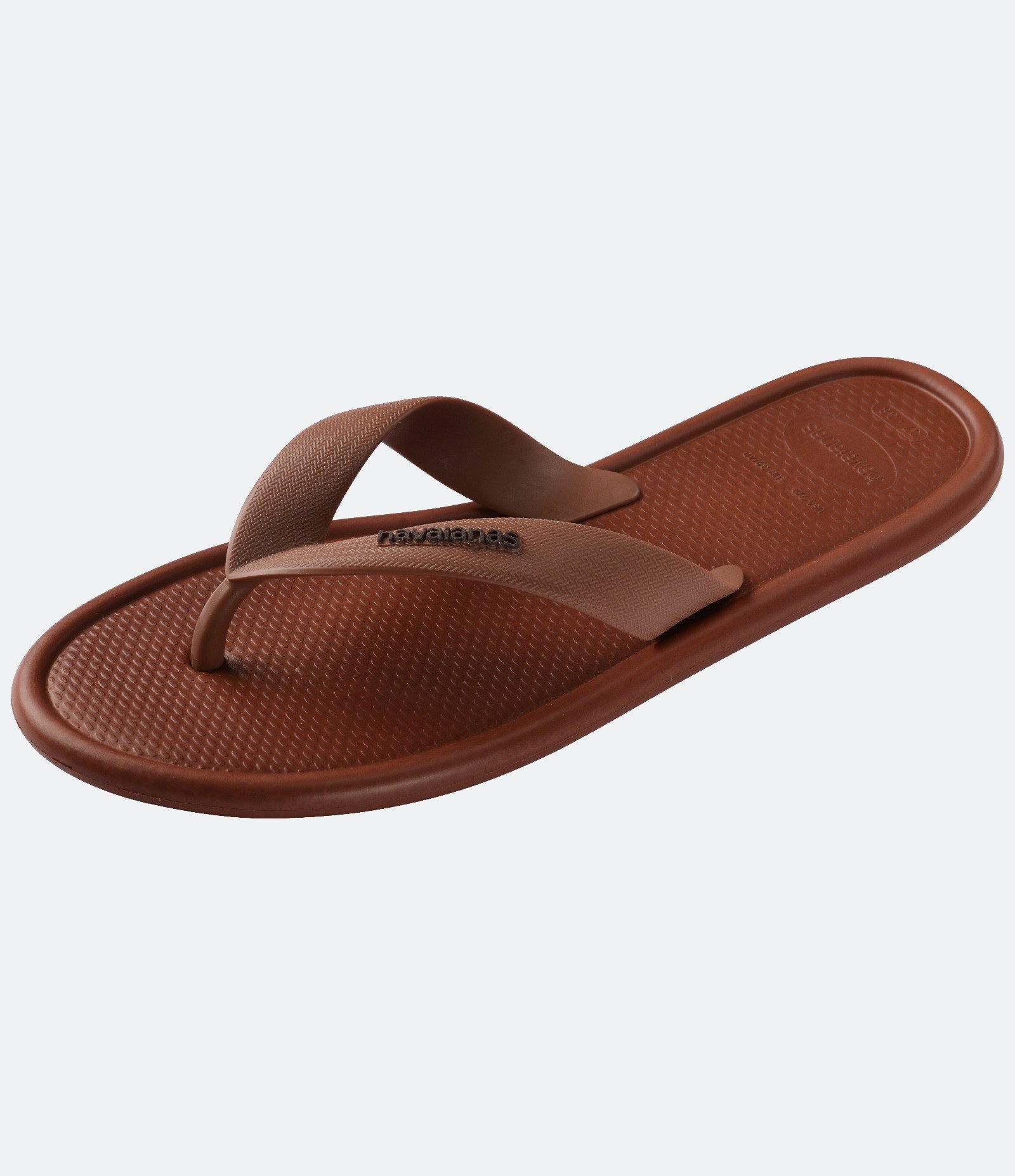 Chinelo Havaianas com Acabamento Fosco Marrom 4