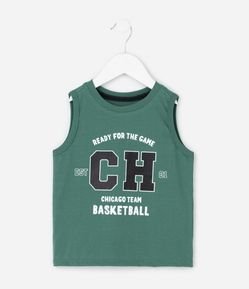 Regata Infantil com Estampa College – Tam 1 a 5/6 Anos