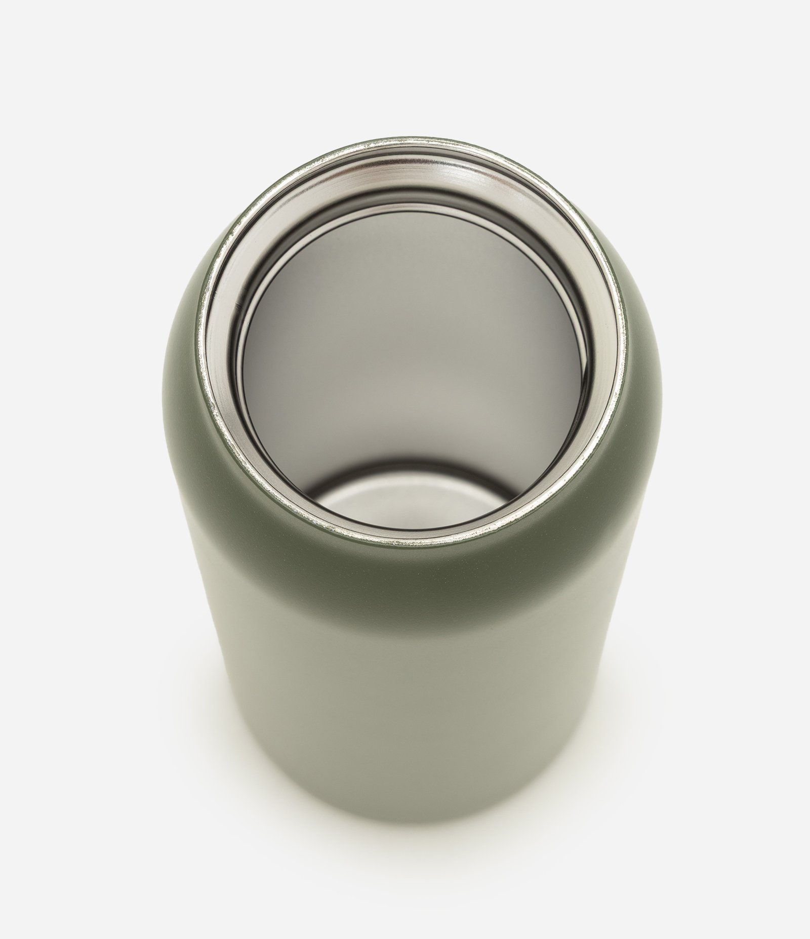 Garrafa Térmica em Metal com Tampa e Canudo 700 ml Verde Escuro 5