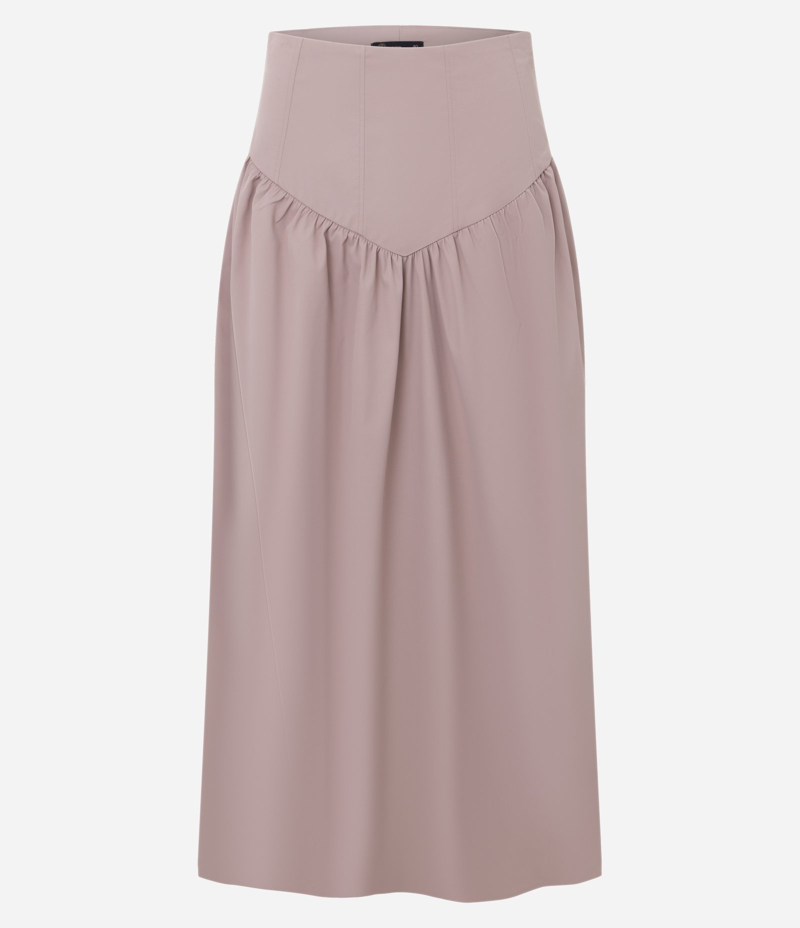 Saia Longa com Cós Corset Largo Rosa 1