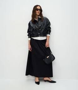Saia Longa com Cós Corset Largo