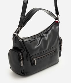 Bolsa Shoulder Média em PU com Alça Ajustável