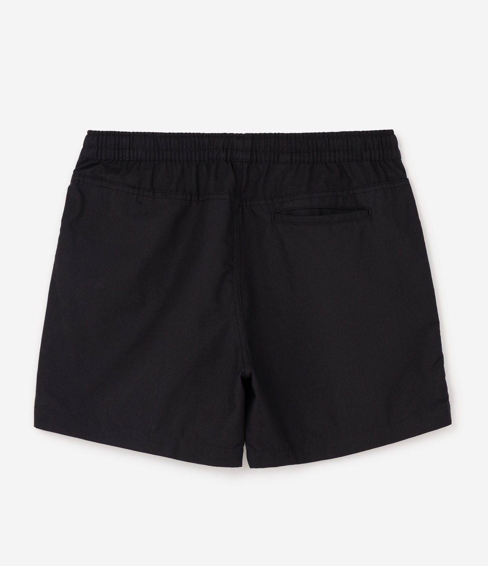 Bermuda em Algodão com Cós Elástico Preto 2