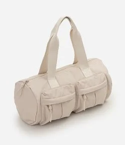 Bolsa Bowling Média com Bolsos Funcionais