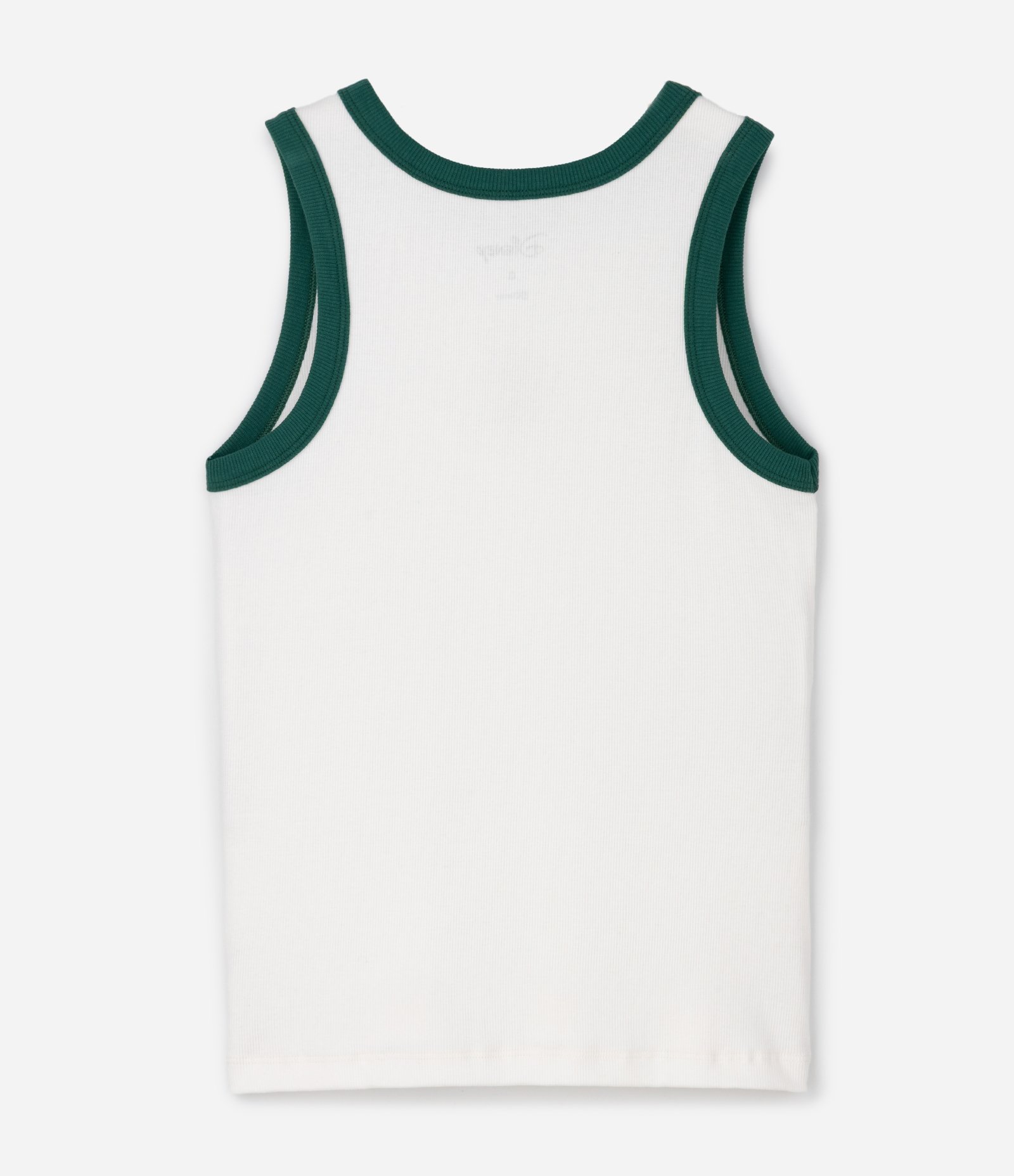 Regata Ribana Canelada com Bordado Zé Carioca Curve & Plus Size Branco 2